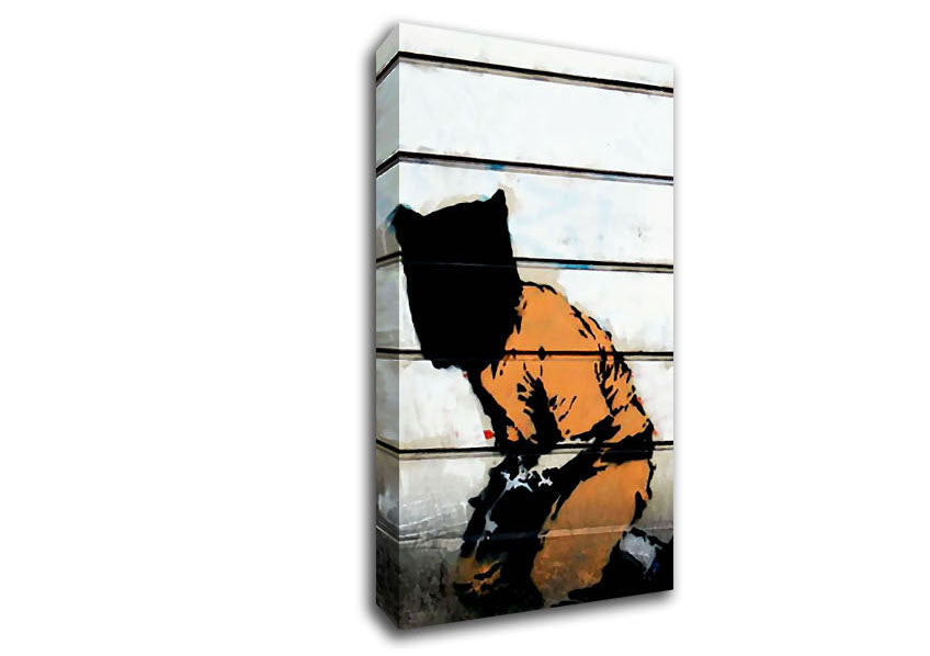 Jail Rat Canvas Wall Art