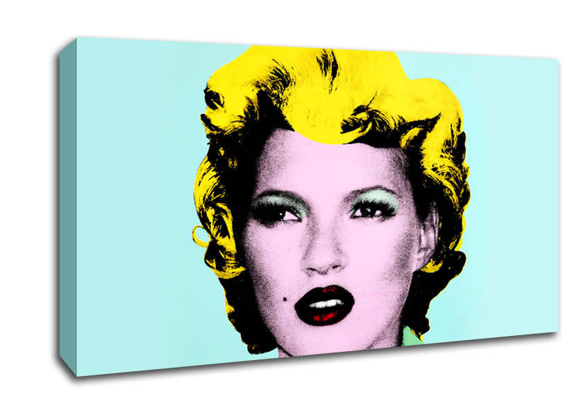 Kate Moss Canvas Wall Art