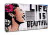 Life Is Beautiful Canvas Wall Art