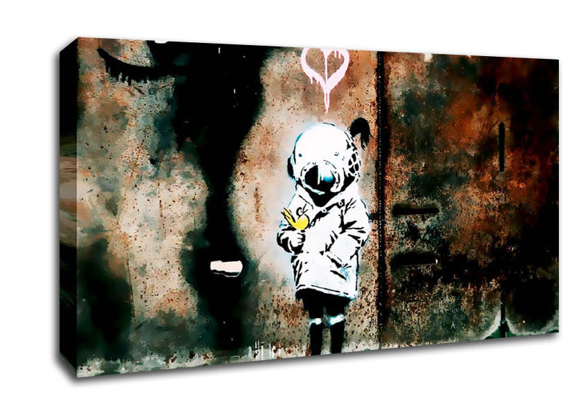 Love Tank Girl Canvas Wall Art