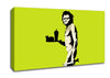 Mcdonalds Caveman Lime Canvas Wall Art