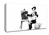New Age Artist Easel Canvas Wall Art