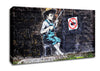 No Fishing Sign Canvas Wall Art