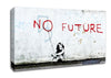 No Future Balloon Canvas Wall Art