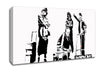 Old Skool White Canvas Wall Art