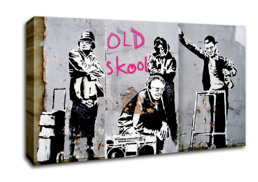 Old Skool Canvas Wall Art