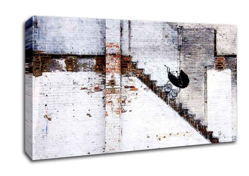 Pram Wars Canvas Wall Art