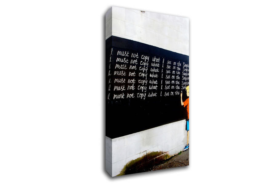 I Must Canvas Wall Art