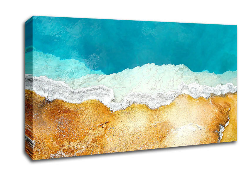 Hot Spring Canvas Wall Art