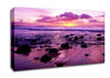 Lilac Ocean At The Crack Of Dawn Canvas Wall Art