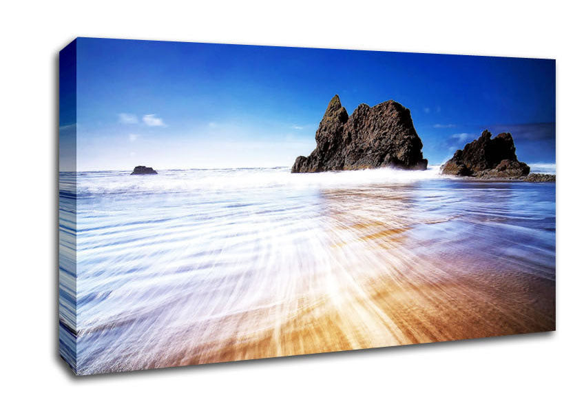 Low Tide Canvas Wall Art
