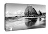 Magnificent Ocean Rocks B n W Canvas Wall Art