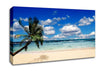Palm Tree Island Paradise Canvas Wall Art