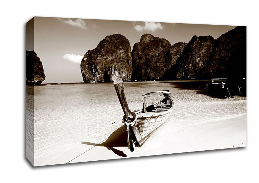 Paradise Cove Coco Canvas Wall Art