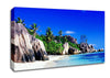 Paradise Island Rocks Canvas Wall Art