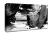 Paradise Storms B n W Canvas Wall Art