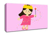 Magical Princess Pink Canvas Wall Art