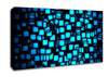 Neon Squares Canvas Wall Art