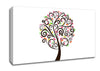 Multi-Coloured Tree Canvas Wall Art