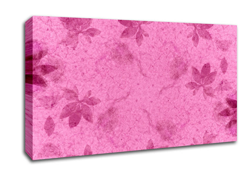 Pink Delicate Canvas Wall Art