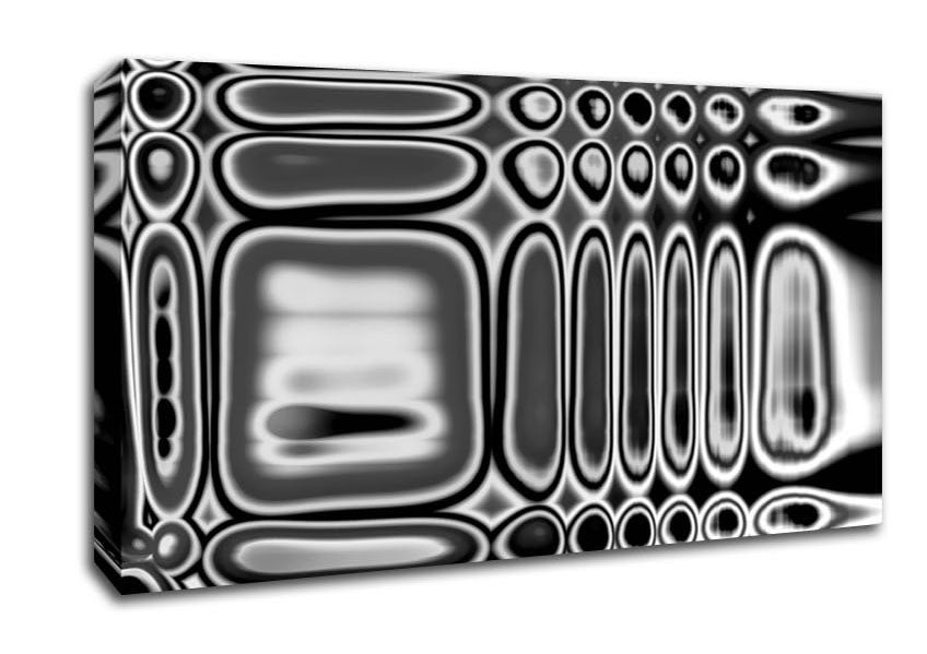 Liquid Distaction Canvas Wall Art