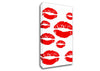 Red Lips Galore Canvas Wall Art