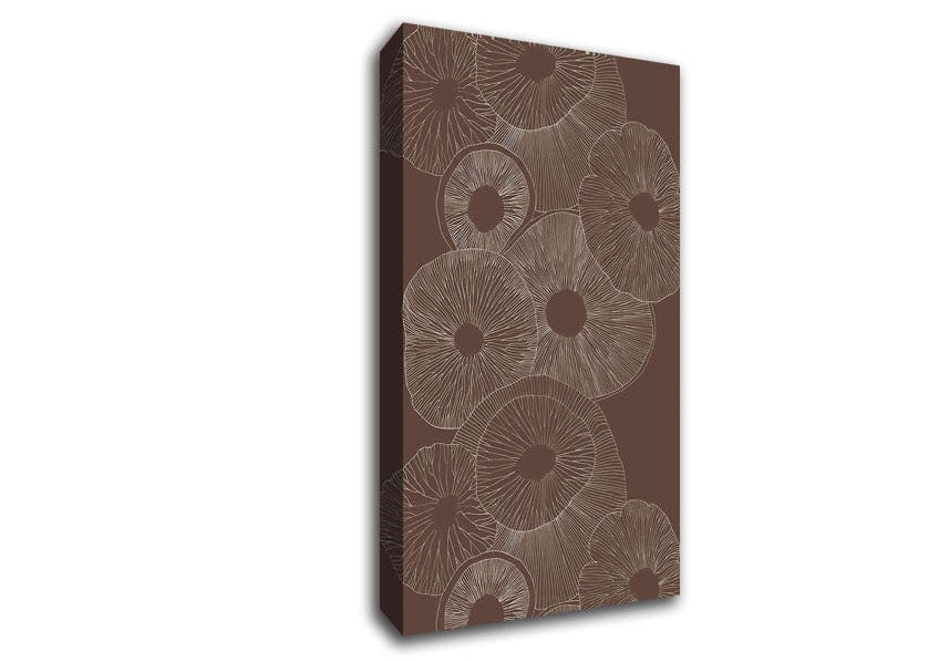Intertwine Beige Canvas Wall Art