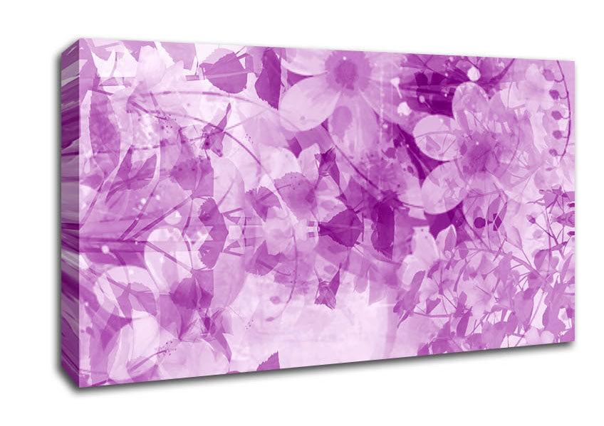 Paradise Lilac Canvas Wall Art