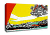 Multi-Coloured Waves Canvas Wall Art