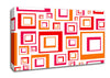 Maze Of Squares Canvas Wall Art