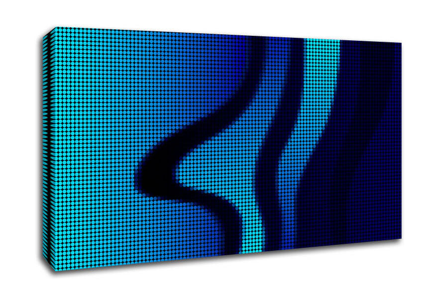 Inside Blue Canvas Wall Art
