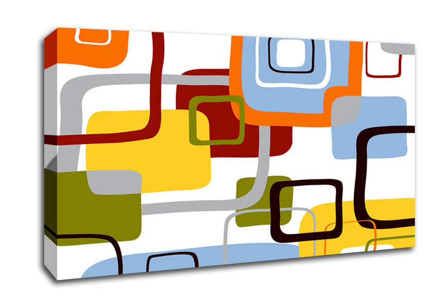 All Squared In Canvas Wall Art