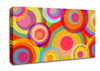 Psychedelic Rainbows Canvas Wall Art