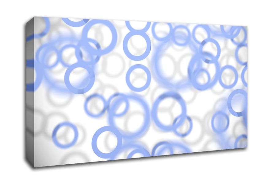 Ice Bubbles Canvas Wall Art
