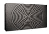 Perfect Circular Sand Formation zen Canvas Wall Art