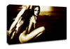 Naked Angel Chocolate Canvas Wall Art