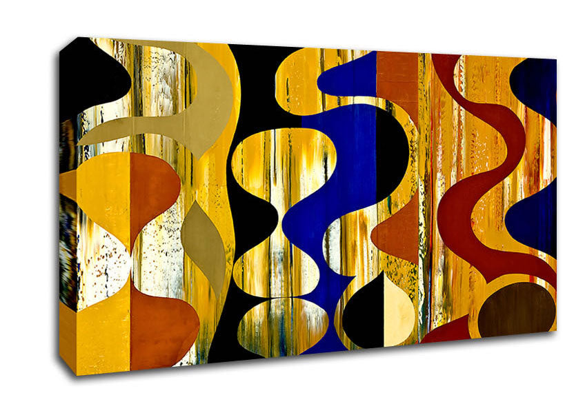 Loopy Canvas Wall Art