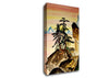 Japanese Mountains Canvas Wall Art
