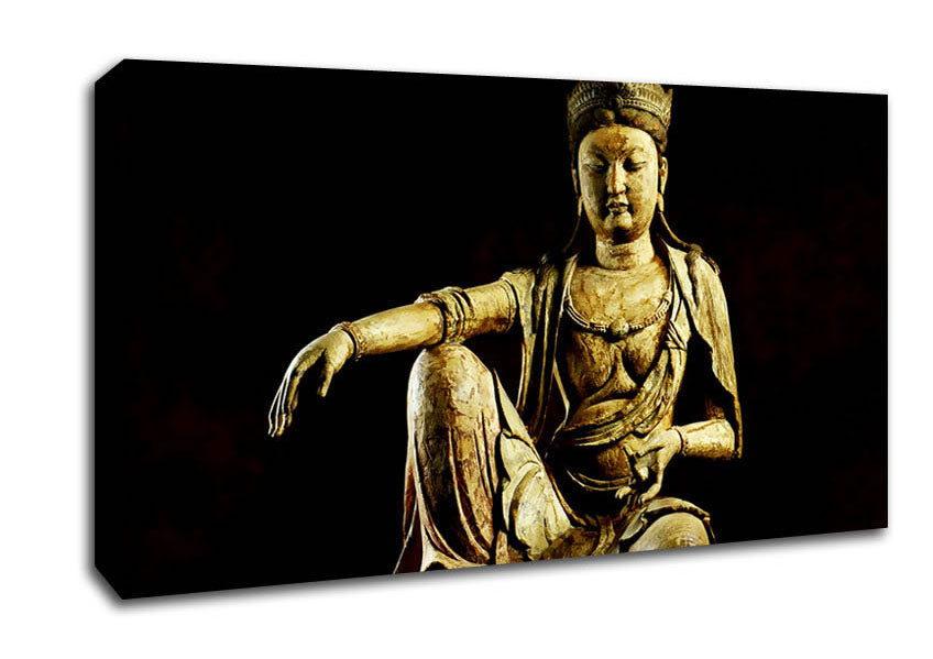 Calming Buddha Canvas Wall Art