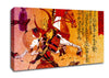 Japanese Arrow Is Drawn Canvas Wall Art