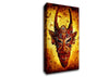 Horned Mask Canvas Wall Art