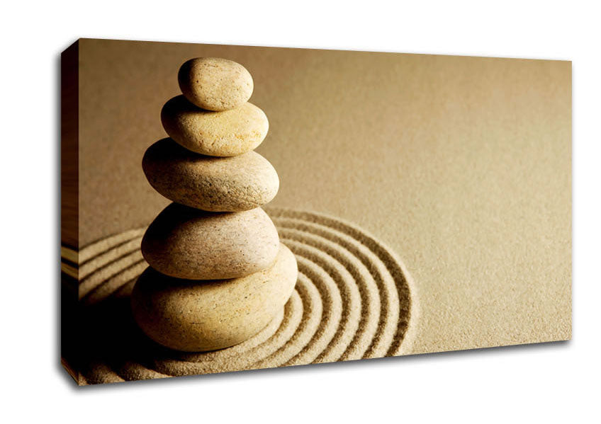 Just Balance Canvas Wall Art