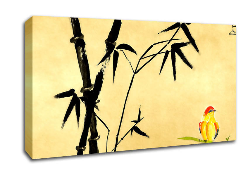 Chinese Bird Painting Canvas Wall Art