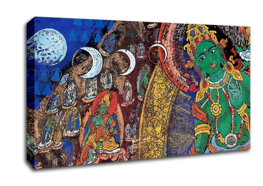 Indian Dream Canvas Wall Art