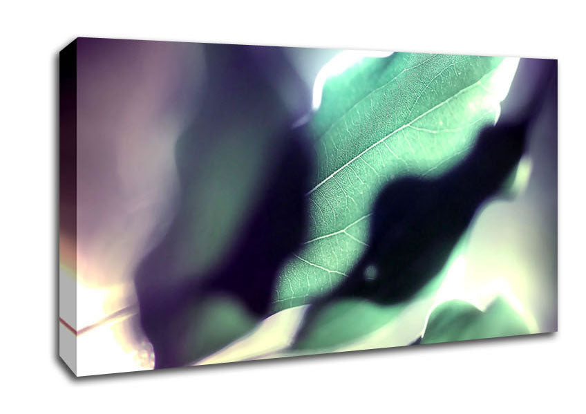 Leaves Hidding From The Light Canvas Wall Art