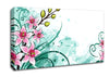 Pink Flowers Canvas Wall Art