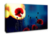 Poppies In The Sunset Canvas Wall Art