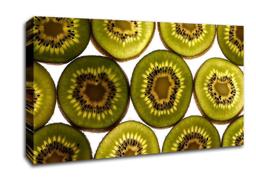 Kiwi Fruit Canvas Wall Art