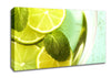 Lemon And Mint Canvas Wall Art