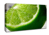Lime Wedge Canvas Wall Art